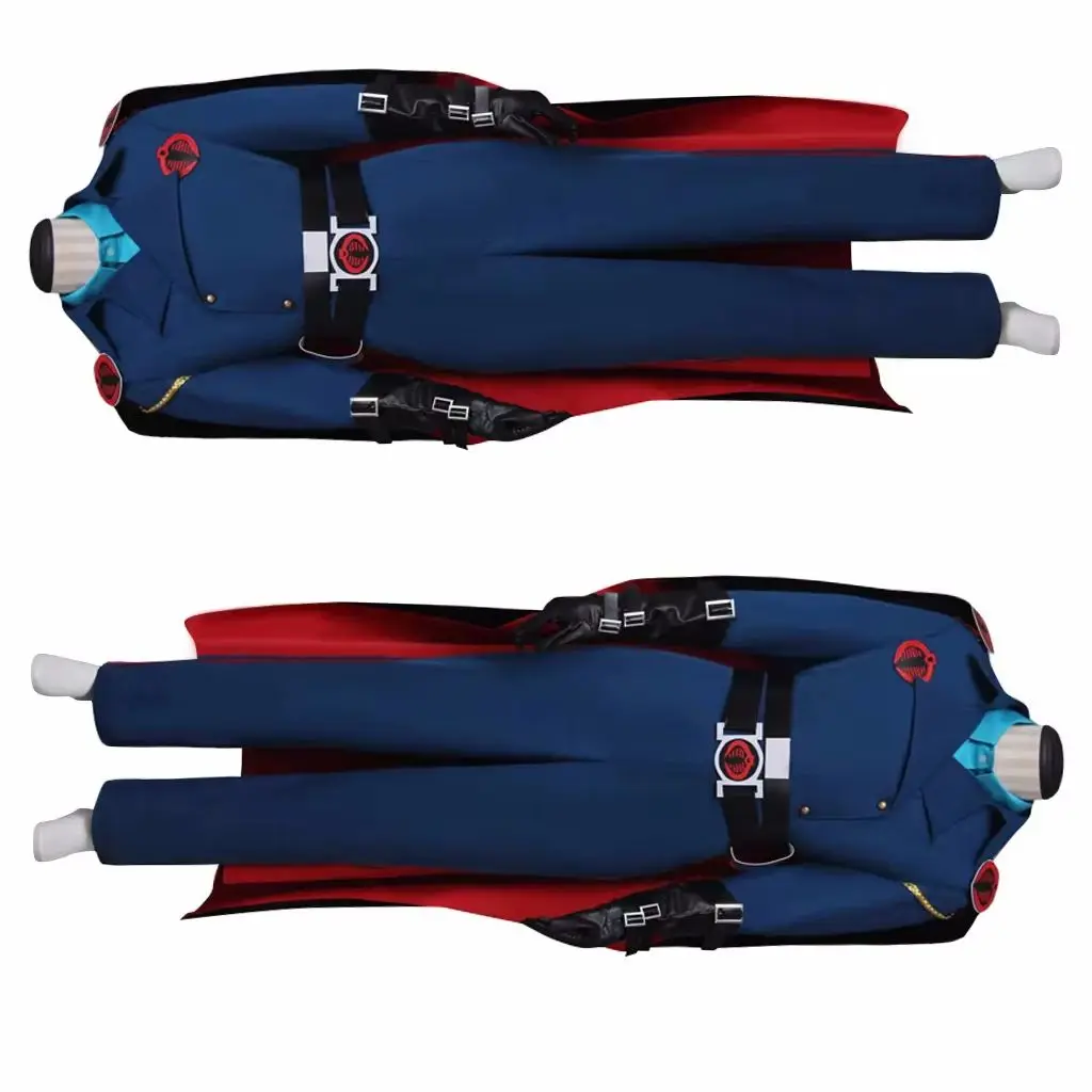 

Movie Cobra Commander Cosplay G.I. Joe Costume For Men Fantasia Combat Uniform Suit with Cape Halloween Carnival Party Outfits