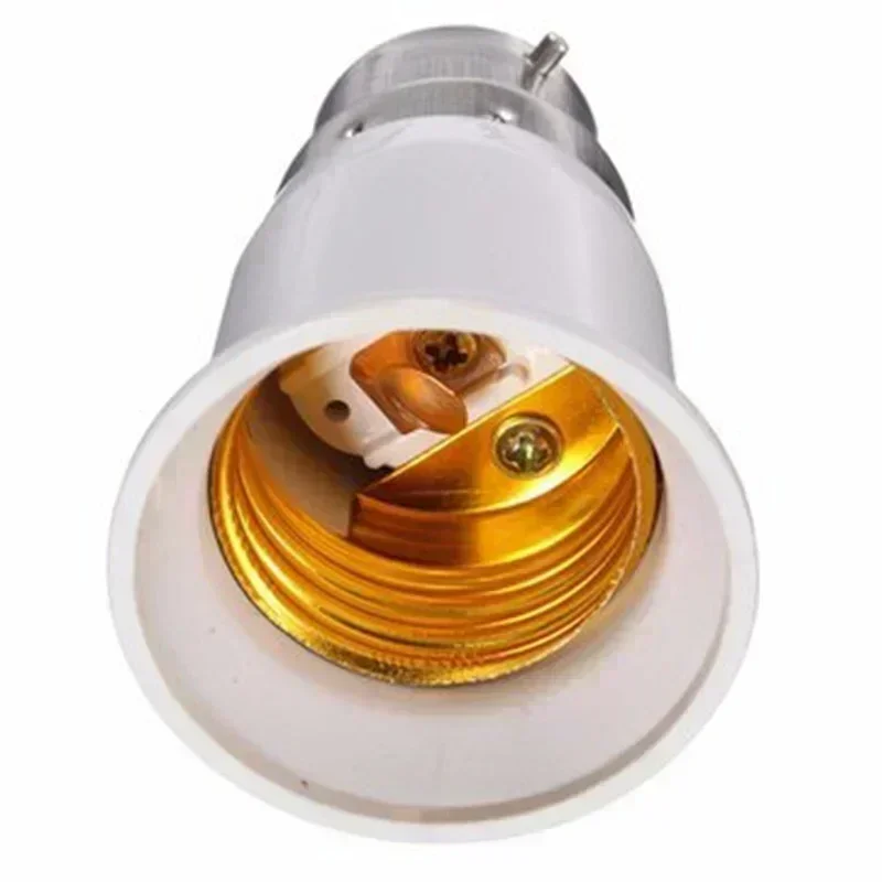 1/10szt Adapter lampy Led B22 do E27 Gniazda żarówki Konwerter podstawy lamp Uchwyt konwersji Konwerter Żarówki Gniazdo Akcesoria