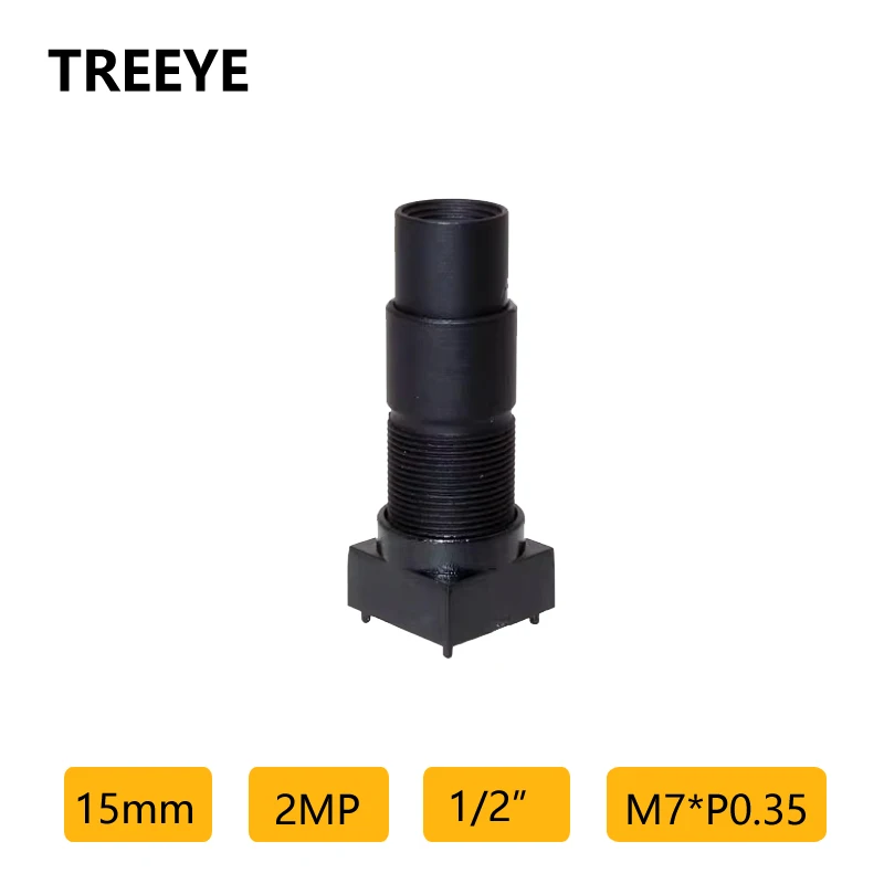 

HD 2Megapixel 15mm M7 Lens 1/2" 650nm IR Filter Face Recogntion Industrial Detection Scannning Drones Lens Magnifying Lens