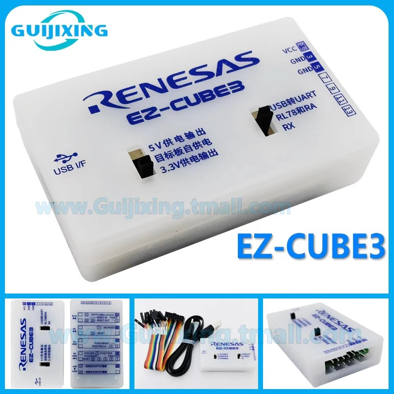 EZ-CUBE3 CYRCNEZCUBE03 Renesas Symulator debugowania programowania RL78 RX A płytka rozwojowa