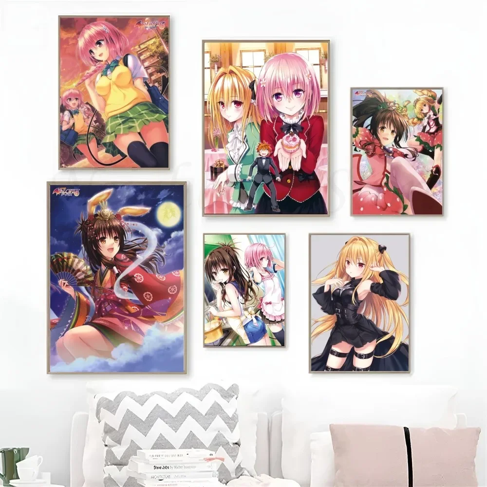 Póster de Love Ru, impresión de papel para el hogar, dormitorio, entrada, Bar, cafetería, arte, pintura, decoración, 1 unidad