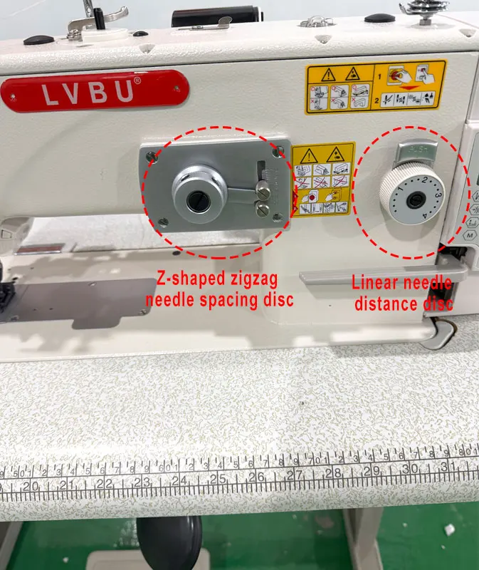 LVBU-2530 Computerized Heavy Duty High Speed Automatic Industrial Zigzag Sewing Machine for Leather Shoes Bags Garment Stitching