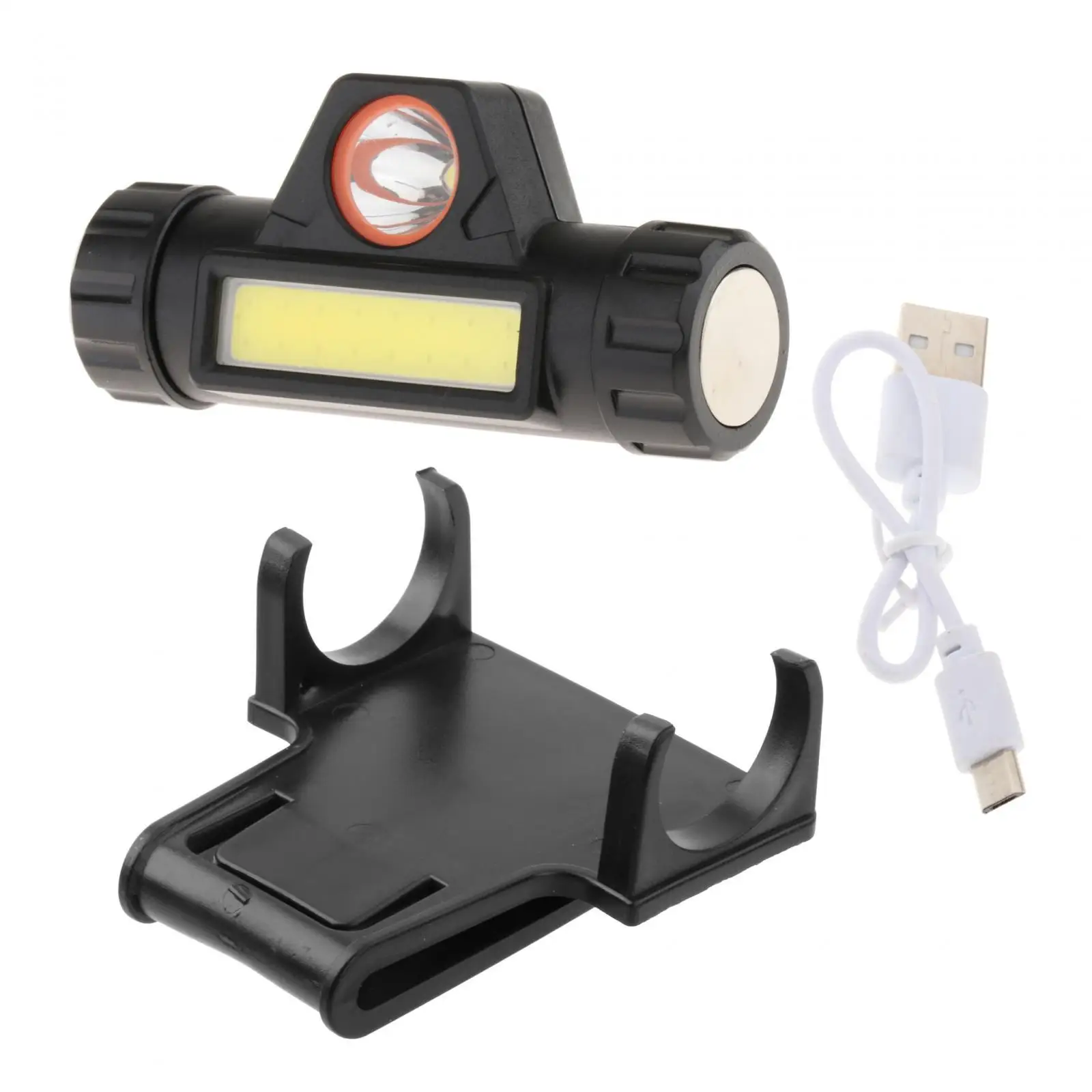 Imagem -02 - Capa de Soldagem para Capacete Farol com Suporte de Montagem Carregamento Usb