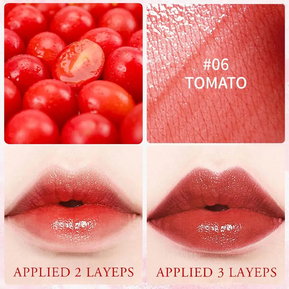 7ML Long-lasting Lip Stain Waterproof Dual-use Natural Lips Eyes Cheeks Liquid Lip Tint For Beauty Beauty Lips Cosmetics Gloss