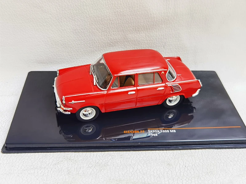 IXO1:43 SKODA 1000 MB 1968 Alloy Car Model Diecast Toy Collectible Ornament Souvenir Toys Cars