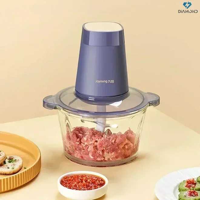 

Meat Grinder - A Multi-functional Device for Stuffing and Mincing. Home Electric Small Mixer blender machine for kitchen