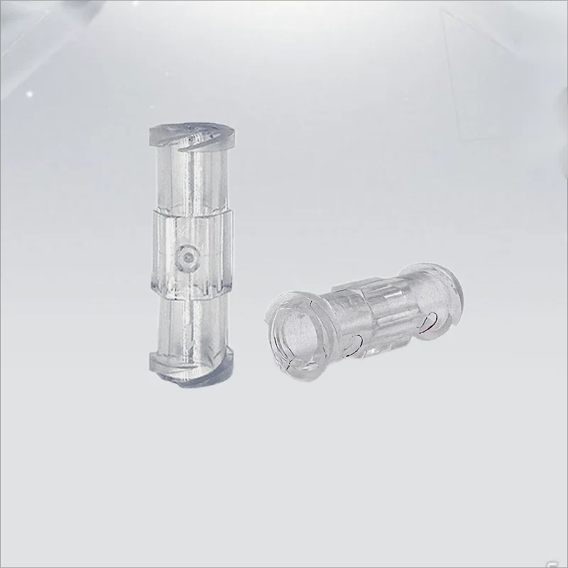 

Double Male Luer Connecting Syringe Sterile Transparent For Pneumatic Parts Leak Proof Luer Connector