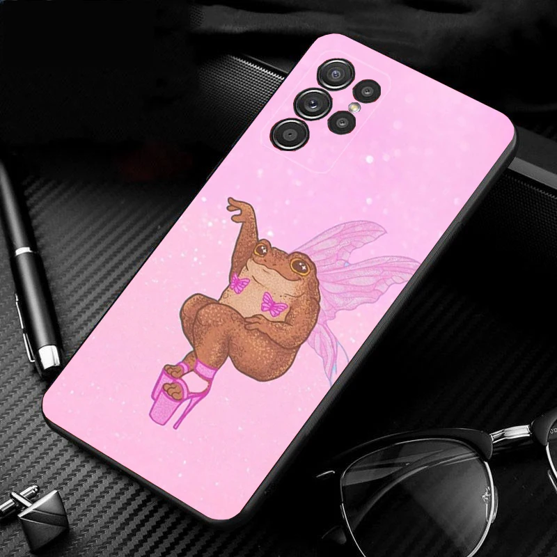 

Phone Case For Samsung Galaxy S26 S25 S24 S23 S22 S21 Ultra S24 S23 S22 S21 S25 Plus S24 FE Frog