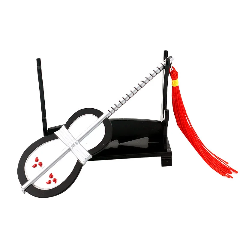 Brdwn Madara Gunbai Uchiwa Uchiha War Fan Kama Death Scythe 16cm/6.3in'' Cosplay Schwertmodell Schlüsselanhänger – Detail 14