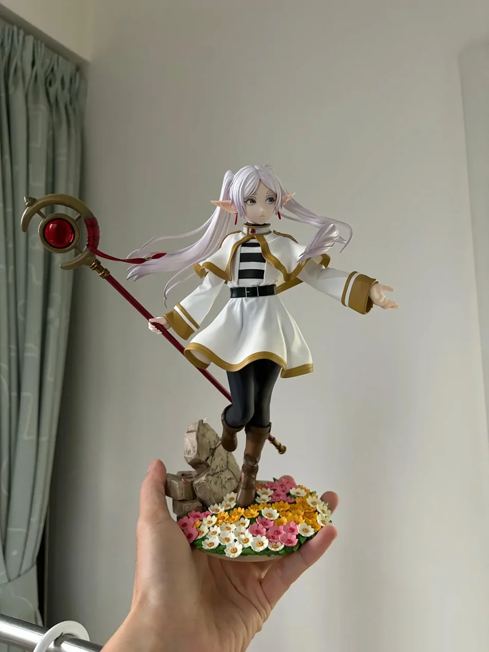 Heiß begehrte 23cm Frieren: Beyond Journey's End Anime-Figur Limitierte Frieren Actionfigur Luminasta Frieren Figurine Sammlerstück Modell Spielzeug – Detail 6