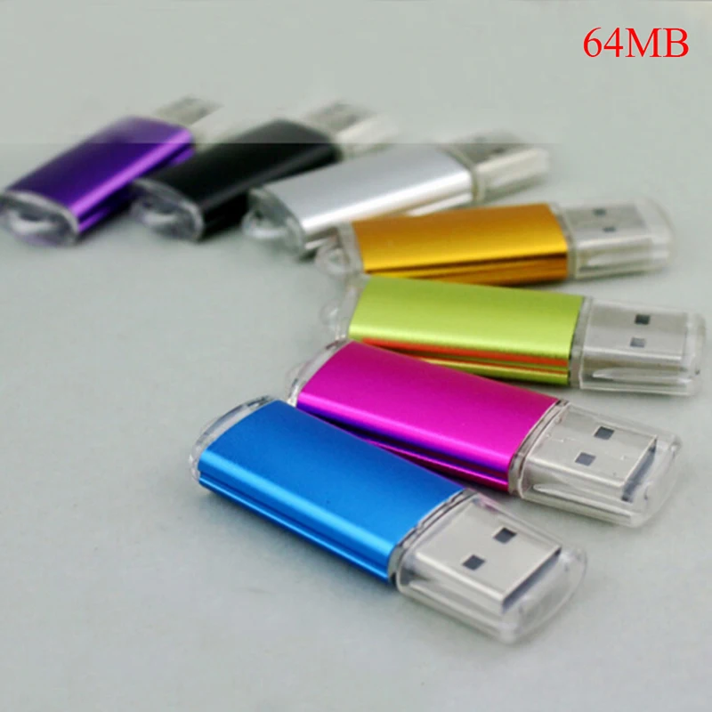 64MB Usb 2.0 Flash Memory Stick Thumb Drive Pc Laptop Storage Drive For laptops, Tablets