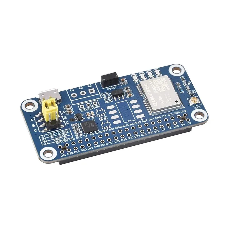 Quectel LC29H RTK DR GNSS Module Dual-band L1 L5 High-precision Centimeter Base Rover Positioning Expansion Board Raspberry Pi