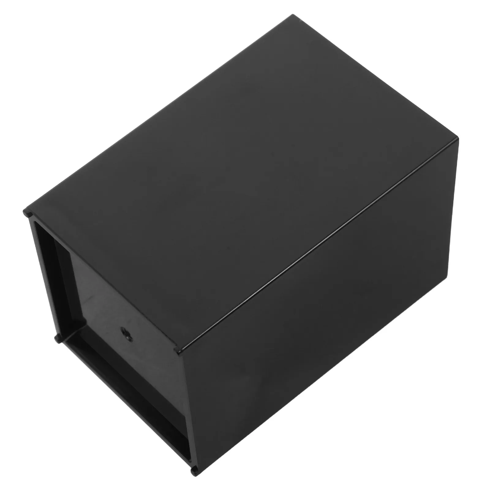Black Nail Care Storage Case Compact Nail Salon Organizer Desktop Basket for Manicure Tools Lash Tech Organizer Stable