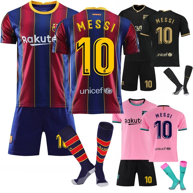 Classic 20/21 Messi Barcelona Jerseys Children