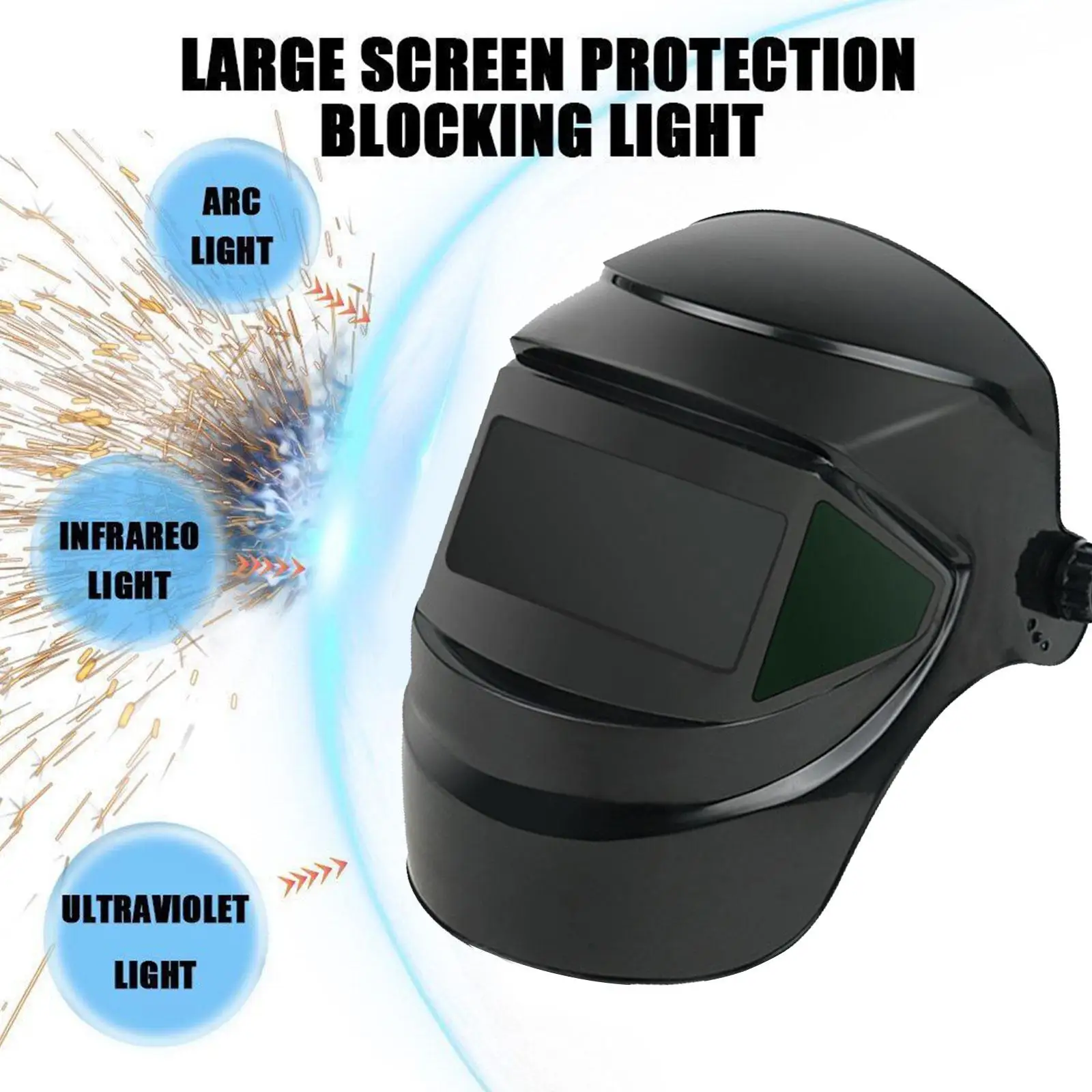 Automatic Welding Helmet Automatic Dimming Welding Eyes Protection From Heat-resistan Face Protect And Sparks Mask Mask L0P7