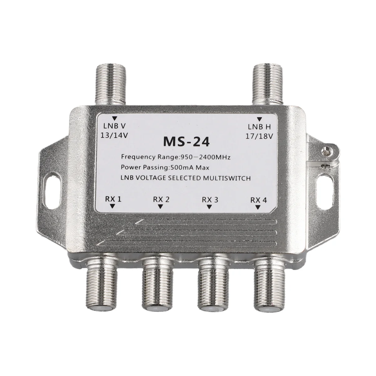 HOT 2 in 4 Out DiSEqC 4X2 Switch Satellite Signal Multiswitch LNB Voltage Selected 950-24000MHz for TV Receiver