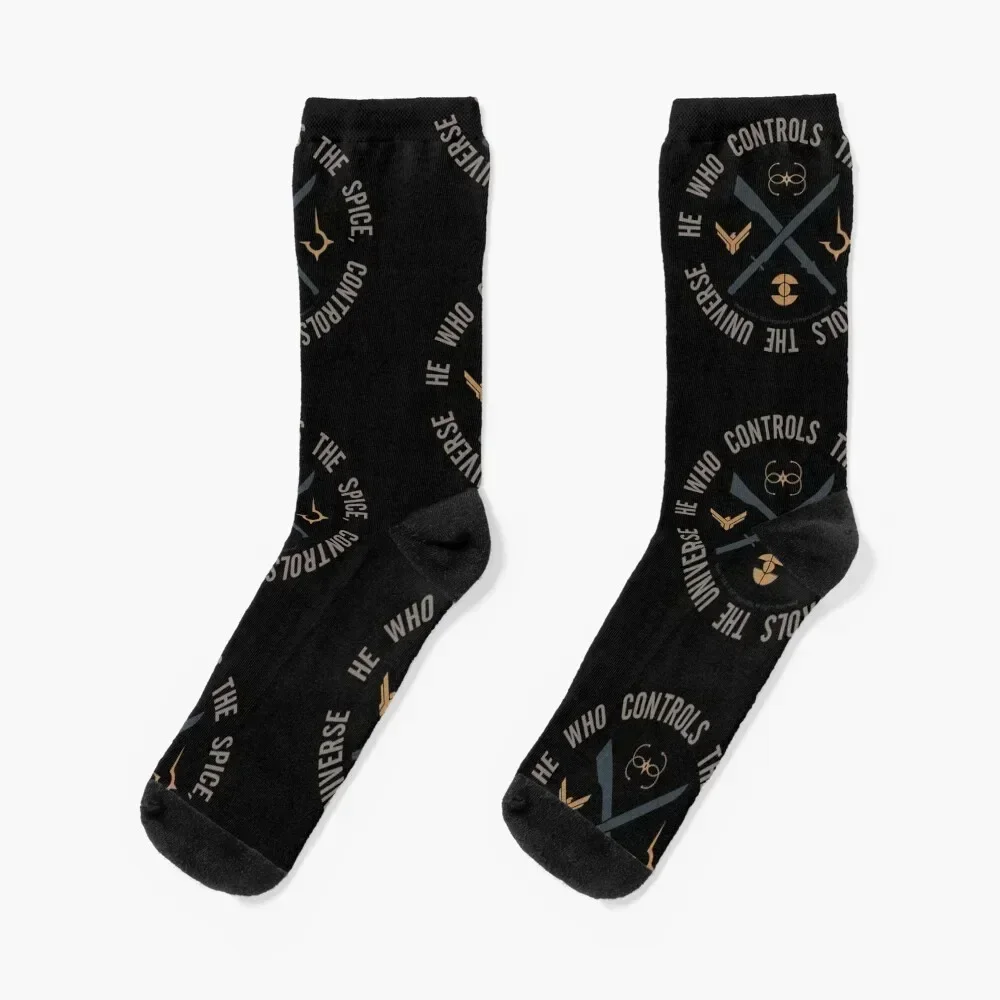 Who controls the spice Socks floral basketball Sports christmas stocking Socks Male Women's