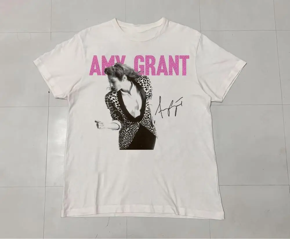 

Amy Grant Signature White Tee Unisex T-Shirt All Size