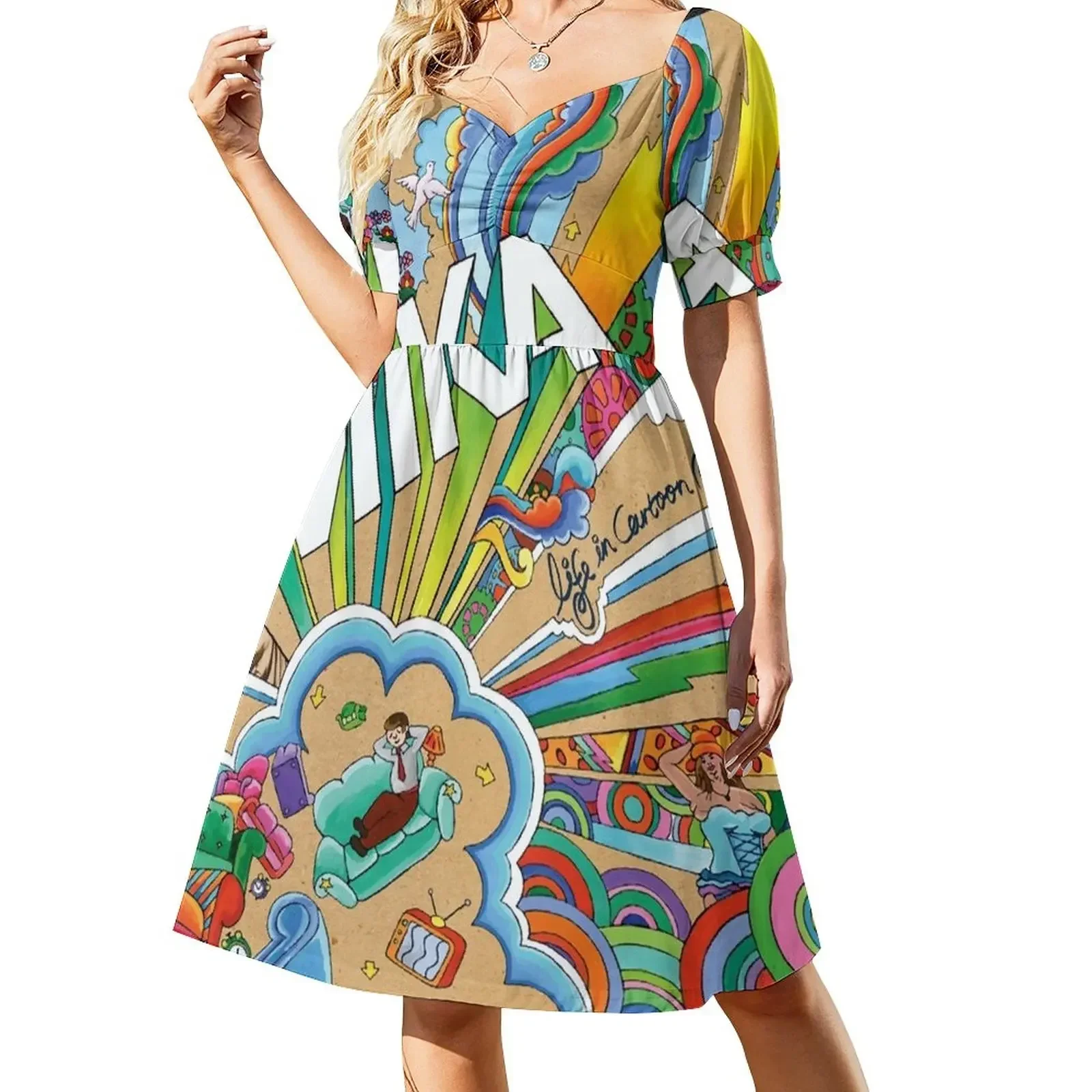 

Mika life in cartoon motion Sleeveless Dress Woman dresses summer dress woman 2025 trendy women long dresses Woman fashion Dress