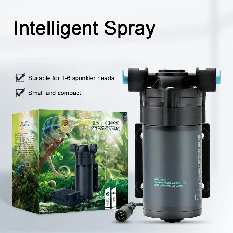 

Intelligent Reptile Spray System Rain Forest Ecological Spray Humidification System Simulated Rainfall Fine Atomization Spray