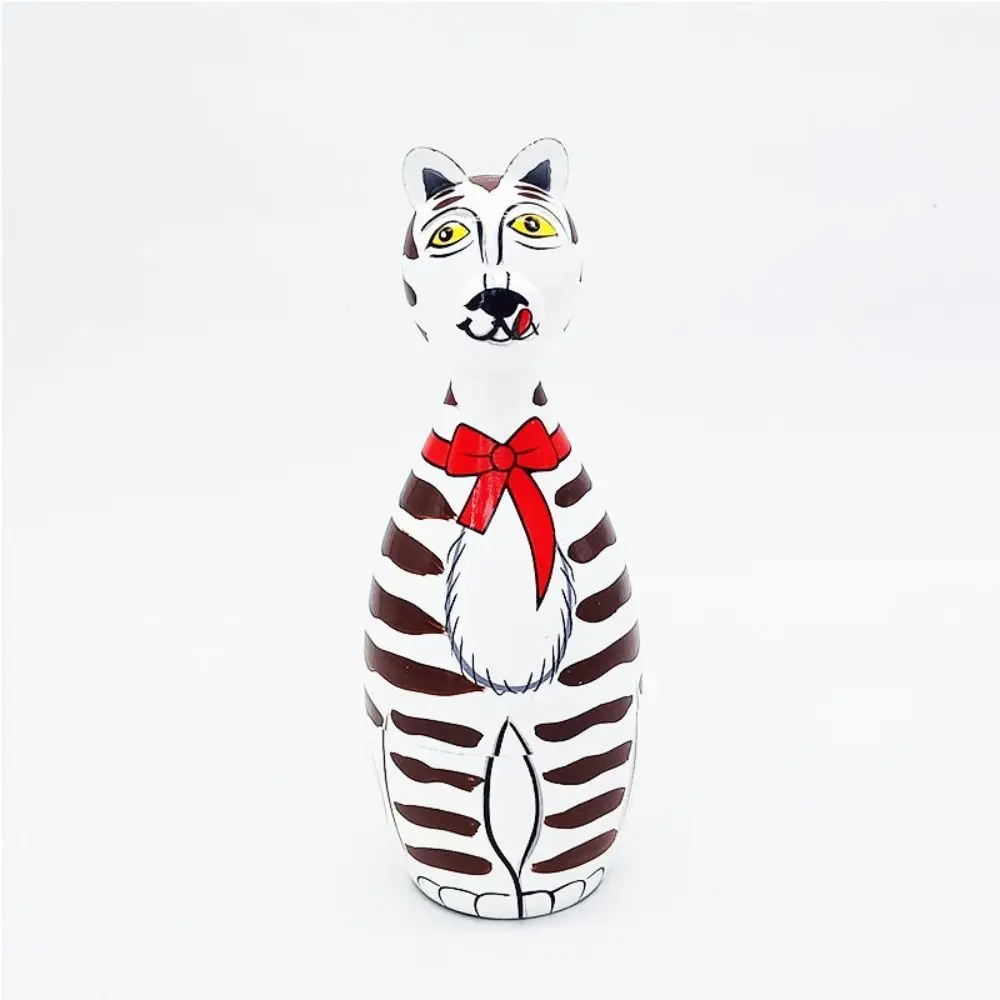 Japanische Mädchen Tier Matroschka Puppe Ei Form Eule Elefant Holz Stapeln Puppen Schneemann Katze Eule Nesting Puppen Kinder Spielzeug