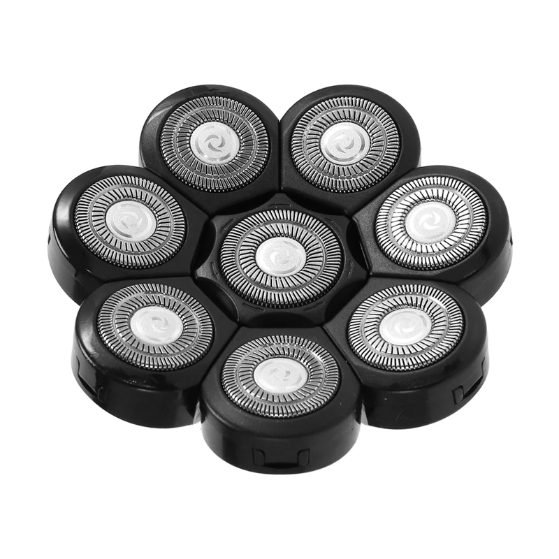 남성용 전기 면도기 교체 면도기 헤드, 블랙 면도날, 8 in 1 에 적합