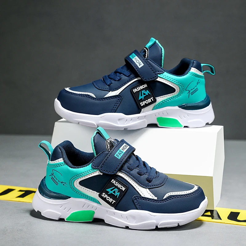 Vier Jahreszeiten Kinder Turnschuhe Leichte rutschfeste Sportschuhe Outdoor Bequeme 5-16 Jahre alte Kinder Jungen Walking Laufschuh – Detail 2
