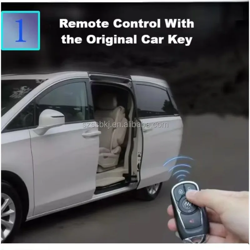 Zestaw elektrycznych drzwi przesuwnych do GAC GM8 GN8, łatwe automatyczne otwieranie i zamykanie, elektryczny system środkowych drzwi samochodowych do GAC Trumpchi GM8/M8 - cena