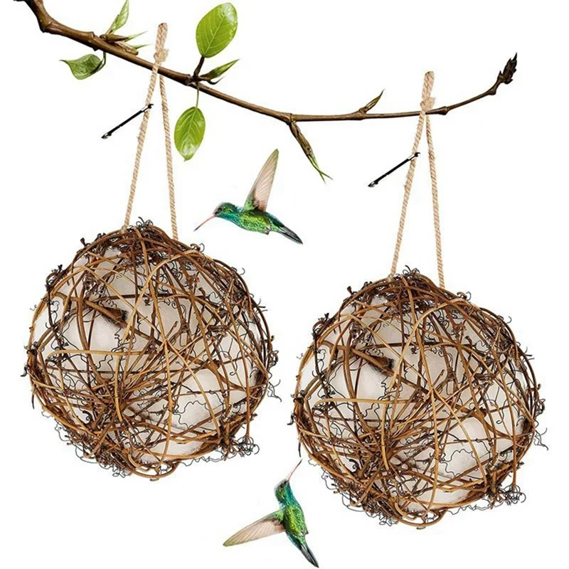 Spring Selection - Handmade And Materials, Bird Nesting Materials, Perfect Gifts For Bird Lovers Durable Easy To Use