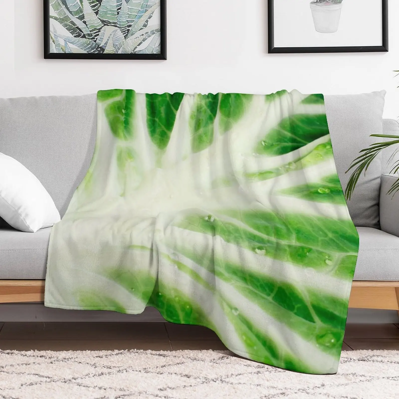 Cabbage leaf Throw Blanket Luxury Designer Luxury Thicken Blankets For Bed Blankets