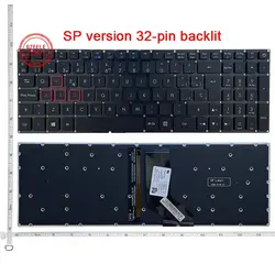 RU/SP/BR/US for Acer Helios 300 G3-571 G3-572 G3-572-72YF PH317-51 PH315-51 PH317-52 N17C1 NK.I1513.053 Backlit Keyboard