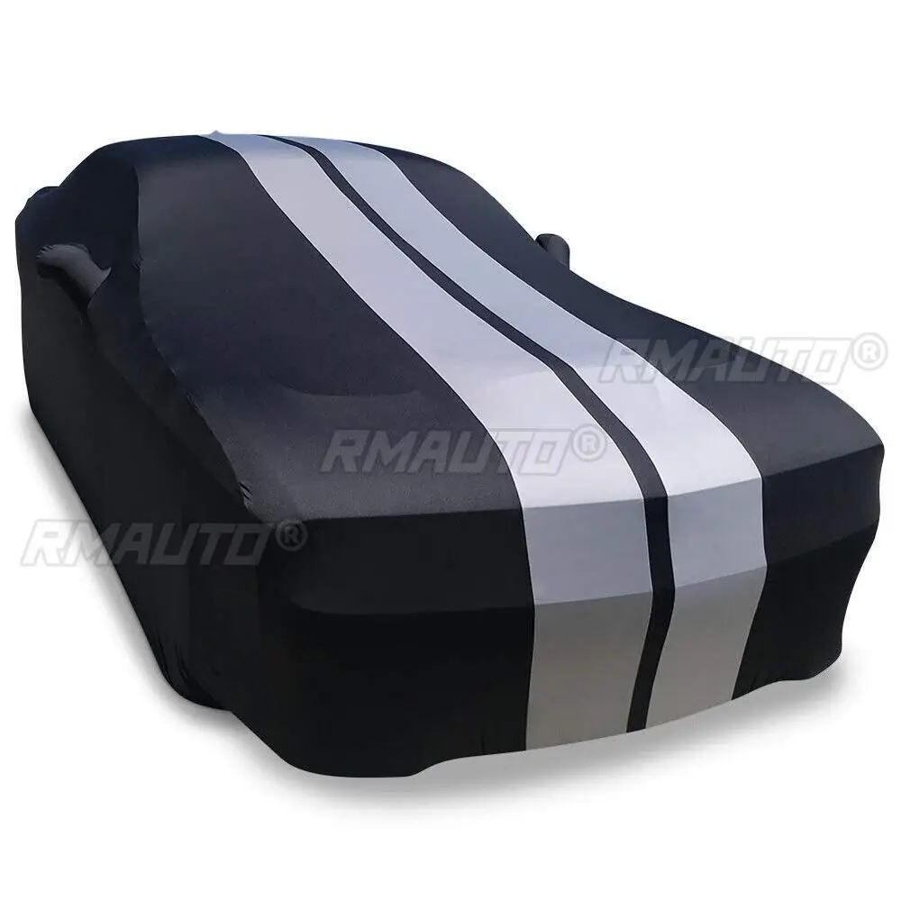 For Ford Mustang All Models Car Cover Stretch Satin Scratch Dustproof Ultraviolet-proof Indoor