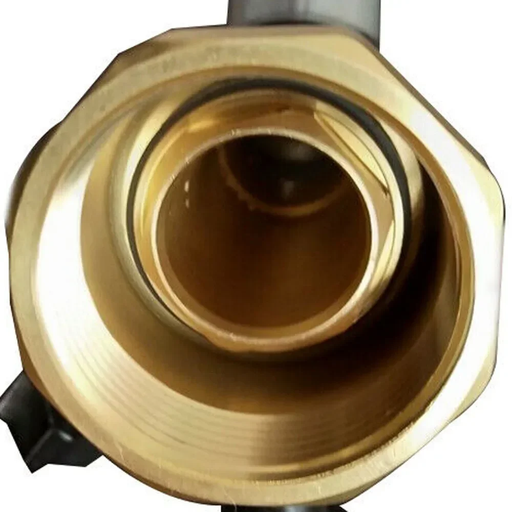 Pistola de aspersor de impacto resistente de 1,5 pulgadas - 360 °   Spray circular completo con cobertura de 5000 pies cuadrados para riego de césped y granja