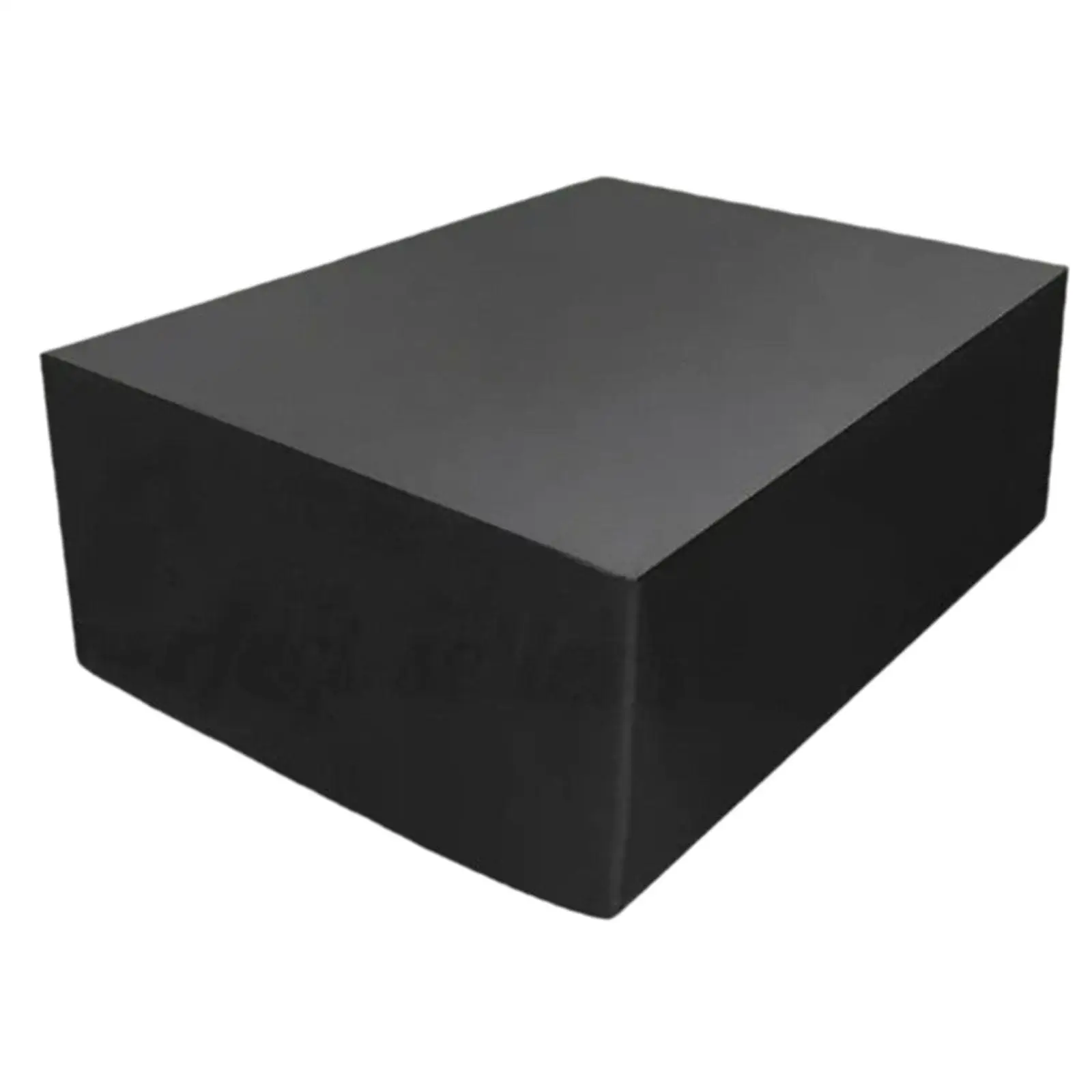 Oxford Cloth Pool Table Cover Waterproof Black Durable Billiard Table Dustproof Wrap for Club and Home Use