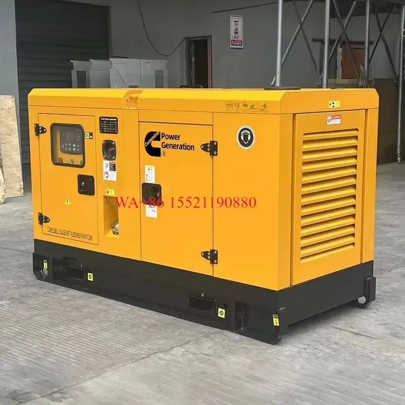 WMWMNU 25KW 30KW 40KW 50KW Super Silent Diesel Generator for Cummins 1 3 Phase High Power Generation Equipment