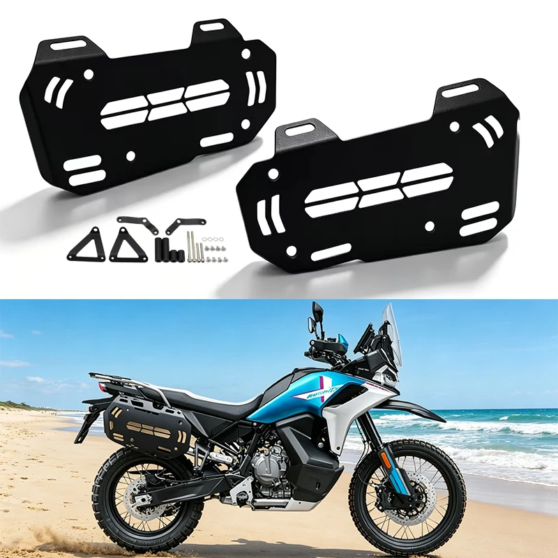 Motorcycle Rear Side Frame Bracket Luggage Rack For CFMOTO 800MTX  800MT-X 800MT X 800 MTX Saddle Bag Bracket Support Accessorie