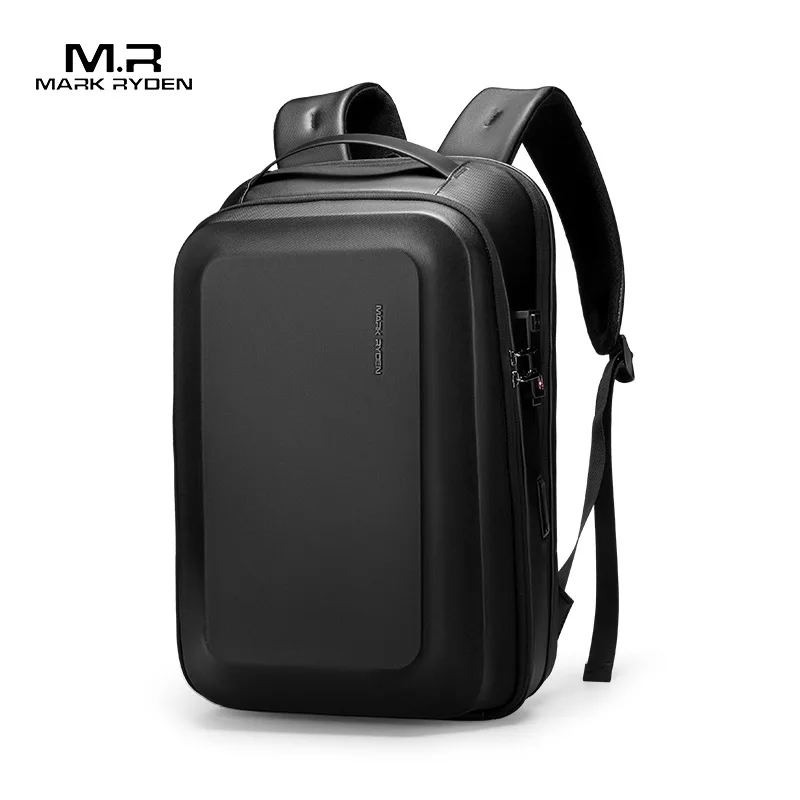 Mark ryden backpack  Design Water-resistant Backpack Men USB Anti-theft Casual Bag 15.6\'\' Fashion Laptop Business Backpack