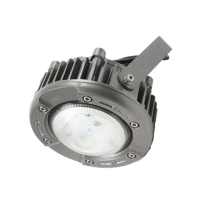 for Atex 150-240W Explosion Proof UFO High Bay LED Light 120lm/W Industrial Warehouse Workshop Lighting Fixture