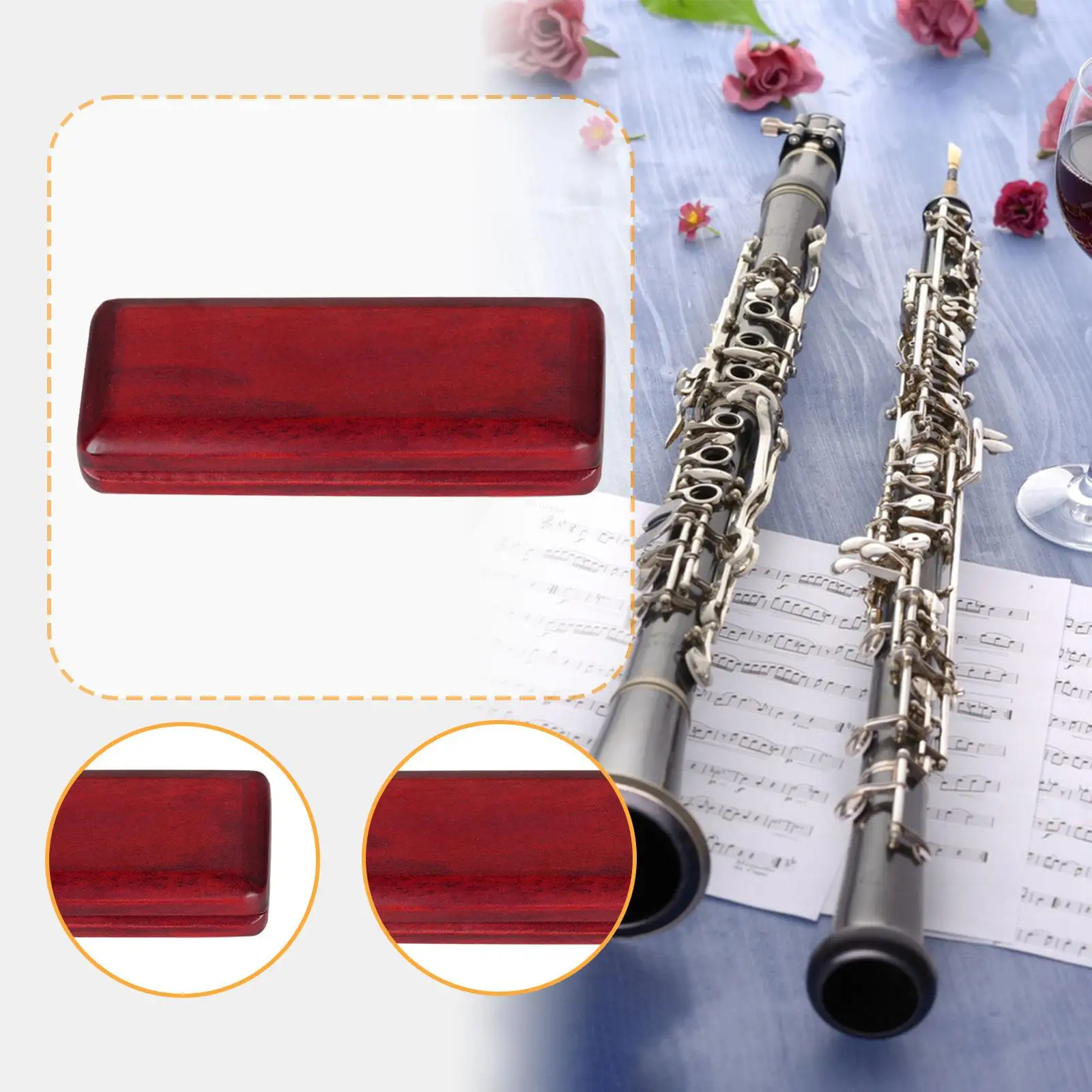 

Oboe Reed Case Protector Holds 2 Reeds for Musician Professional Perform