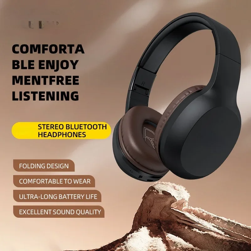 Ultra-long Life Wireless Headset Noise-canceling Bluetooth Headset Leisure Sports Call Device With Free Data Cable