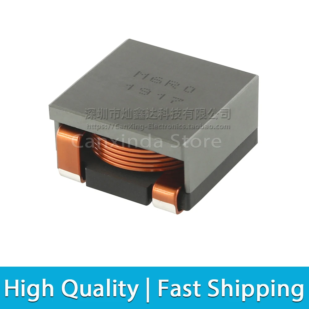 2pcs M6R0 SMD SMT Moulding Shield Power Inductor Inductance 6uH 45A High Current Flat Copper Coils Filter