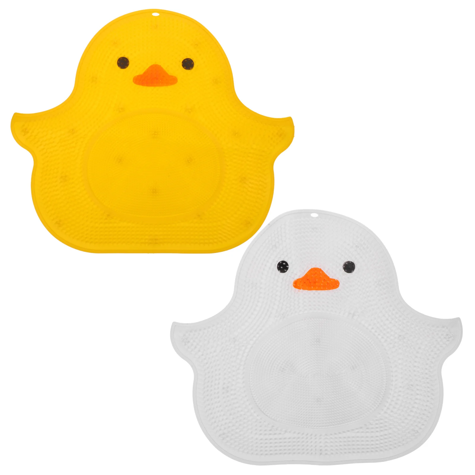 

2 Pcs Bath Mat Foot Massage Feet Scrubber for Shower Floor Exfoliating Bathroom Massager