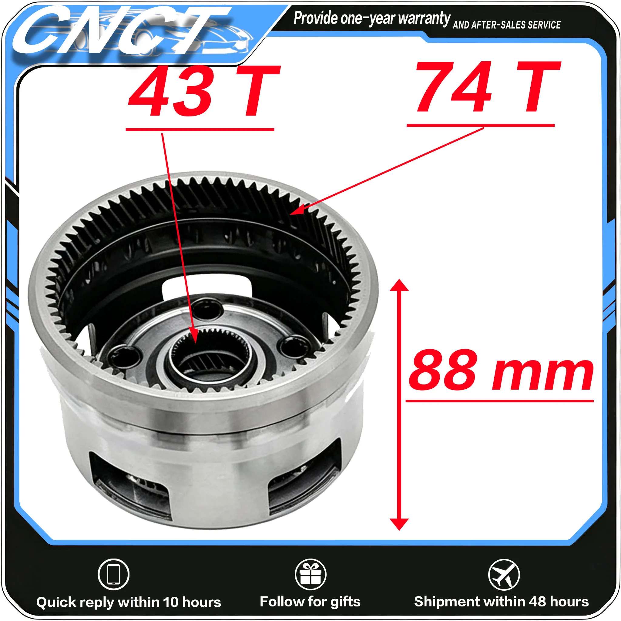 Exquisite 8F35 8F40 Planet Carrier 8AT Transmission Planetary Gear Carrier For Ford & Lincoln