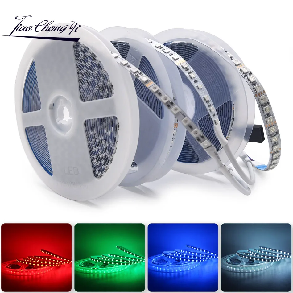 

5050 3535 RGB LED stirp DC12V 24V 120LEDs/m RGB Flexible led Tape IP30 non-waterproof 5M /1 roll