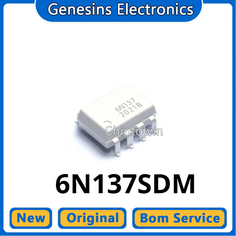 5/50/500 pcs 6N137M 6N137 6N137SDM SOP-8 High Speed Optocoupler W7
