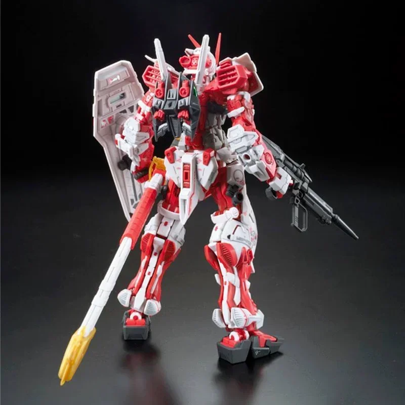 Bandai-Figurine d'action Gundam Astray Red Frapproche pour enfants, modèle d'anime original, jouets en stock, RG 1/144, Gunpla, marijuana