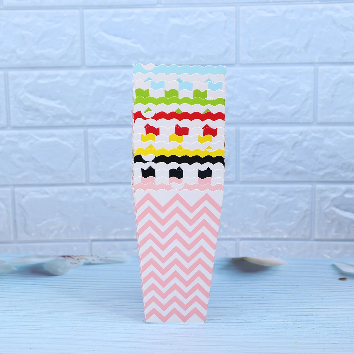 

36pcs Boxes Popcorn Cartons Cardboard Party Supplies Movie Night Wedding Popcorn Paper Box Favors Storage