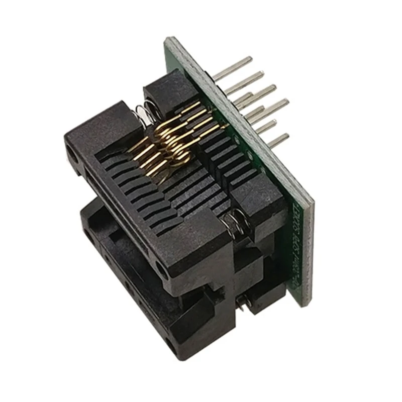 F3KE 2 Chiếc SOP8 Để DIP8 Lập Trình Viên Adapter Ổ Cắm Module Chuyển Đổi Với 150mil/200mil Thân Rộng Ghế Lập Trình Viên bộ Đổi Ổ