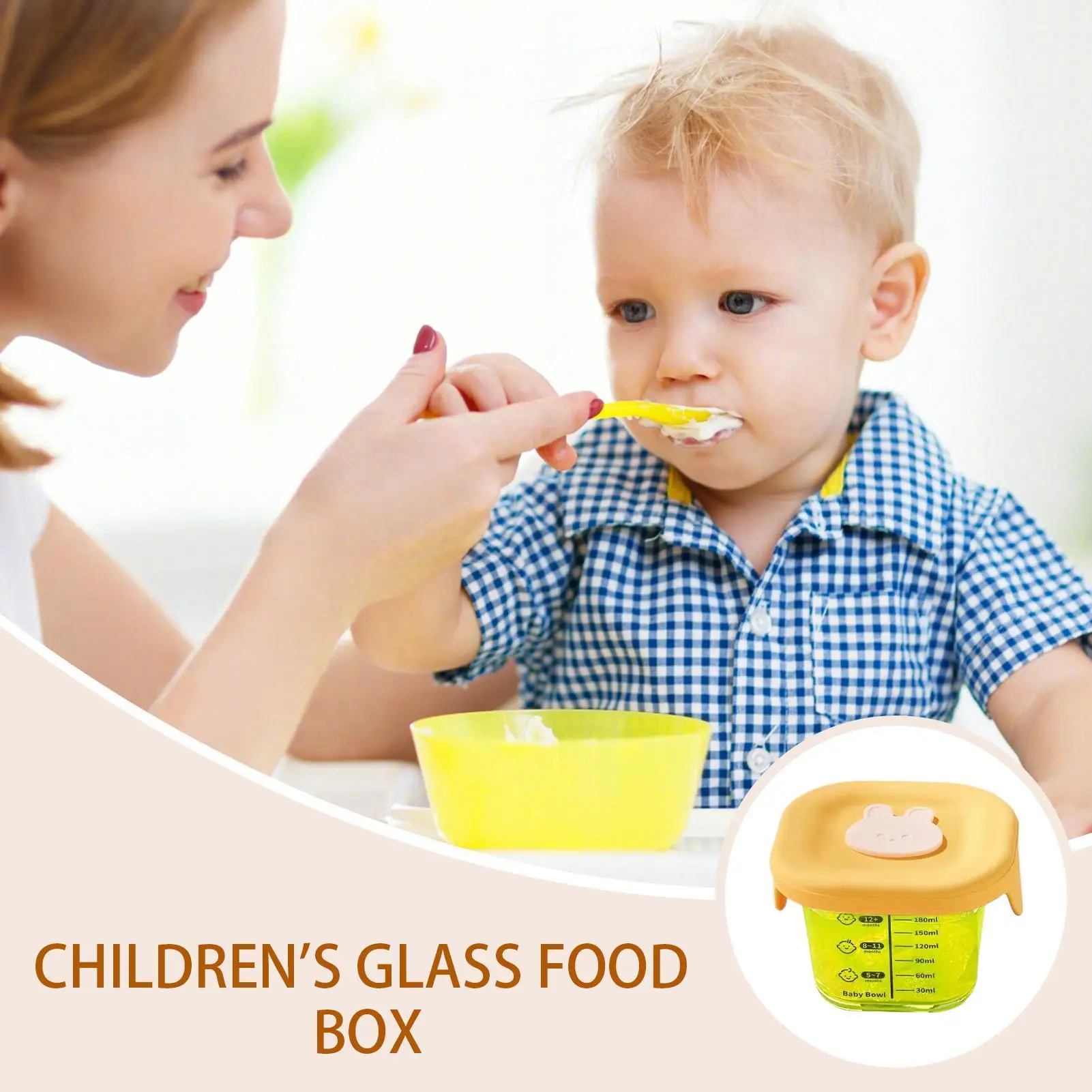 

Контейнеры для хранения детского питания, многоразовые стеклянные банки для морозильной камеры, микроволновой печи для детей, дома, путешествий, школы, салата, фруктовое пюре, закуски