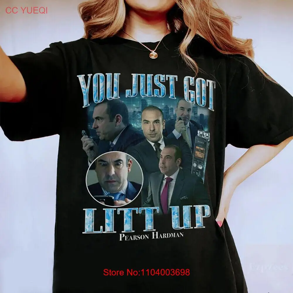 Louis Litt T-shirt, You Just Got Litt Up Vintage Shirt, Pearson Hardman Shirt